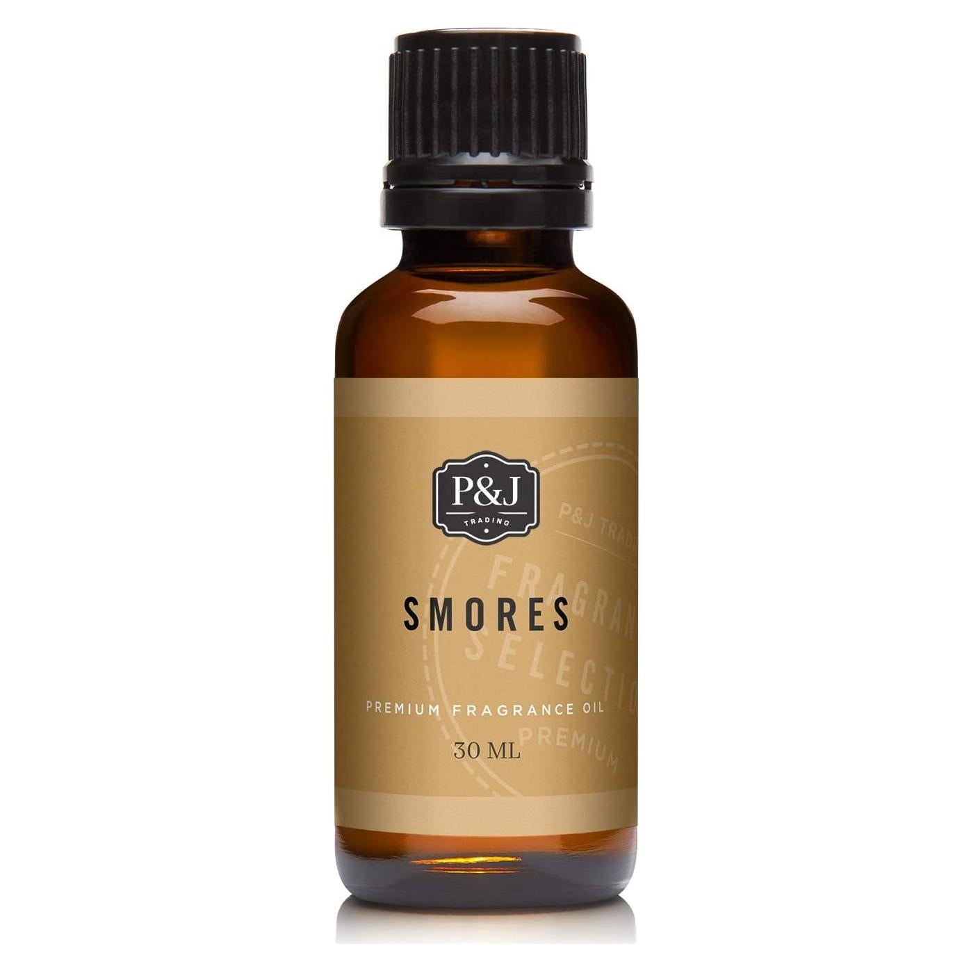 Aceite de Fragancia P&J Trading S'mores 30ml - Aromas para Velas y Jabones