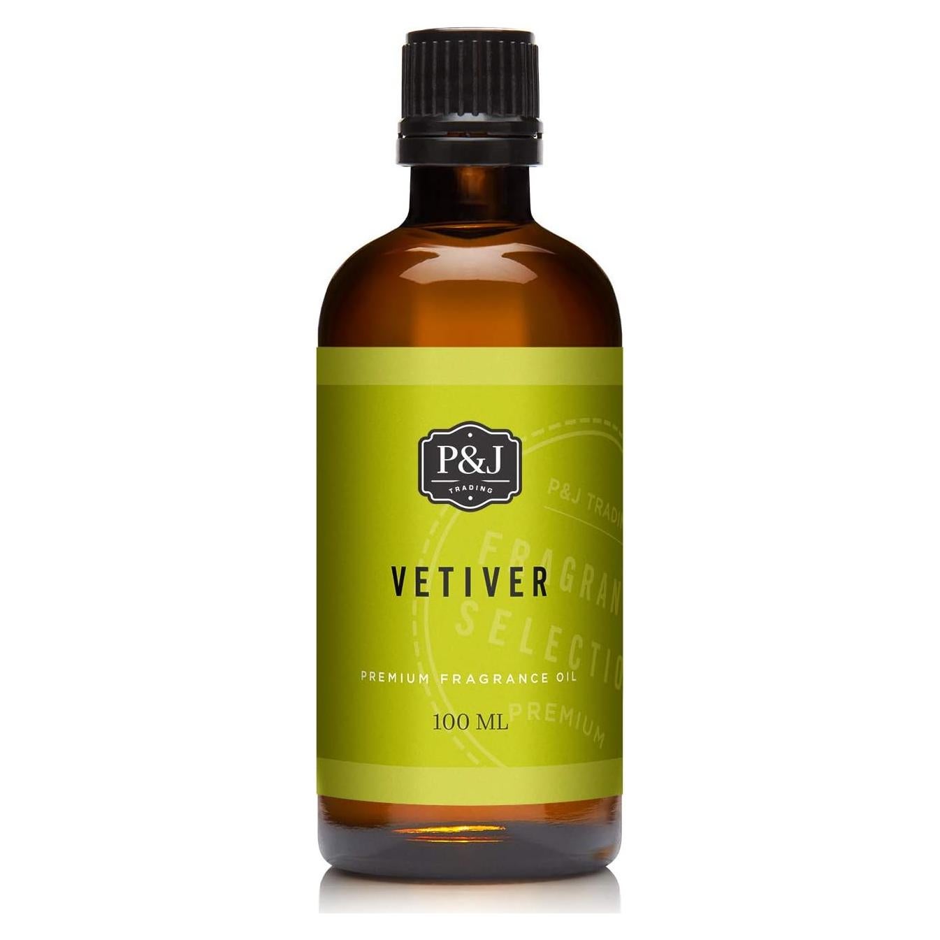 Aceite de Fragancia P&J Vetiver 100ml - Aromas para Velas y Jabones