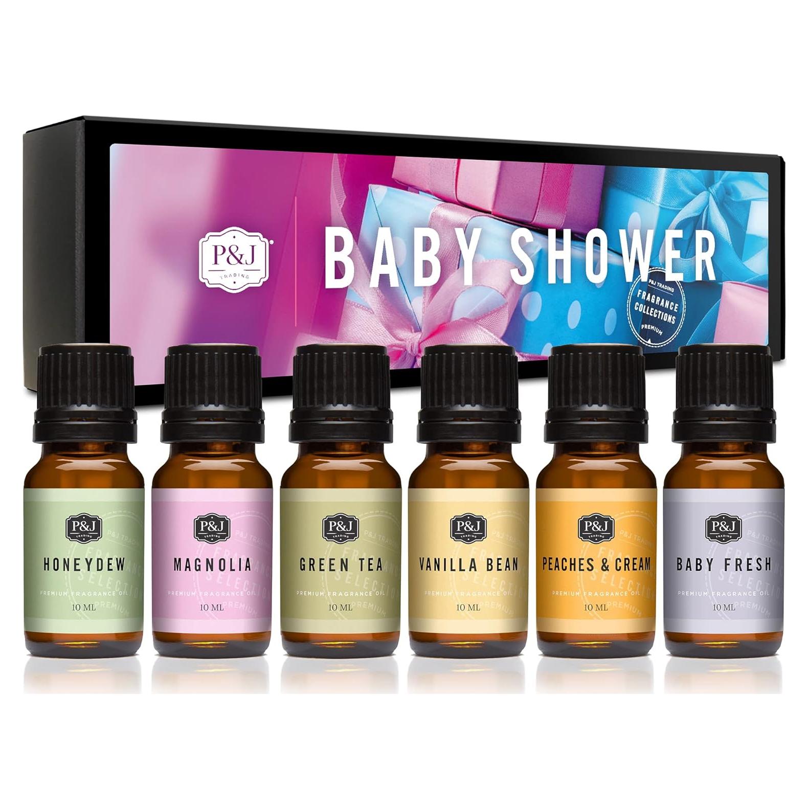 Set de Aceites de Fragancia P&J Trading 10ml - Baby Shower