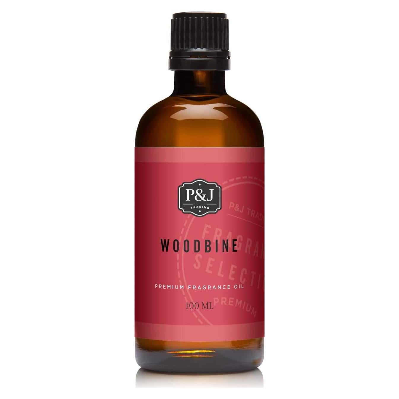 Aceite Aromático P&J Trading Woodbine 100ml - Fragancia para Velas y Jabones