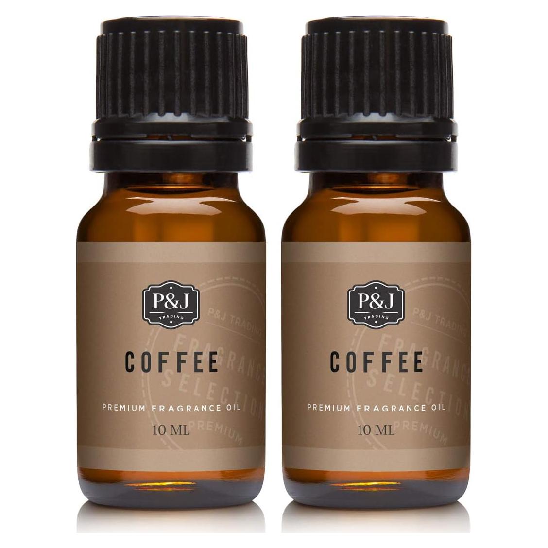 Aceite de fragancia P&J - Café 10ml x2 - Aromas para velas y jabones