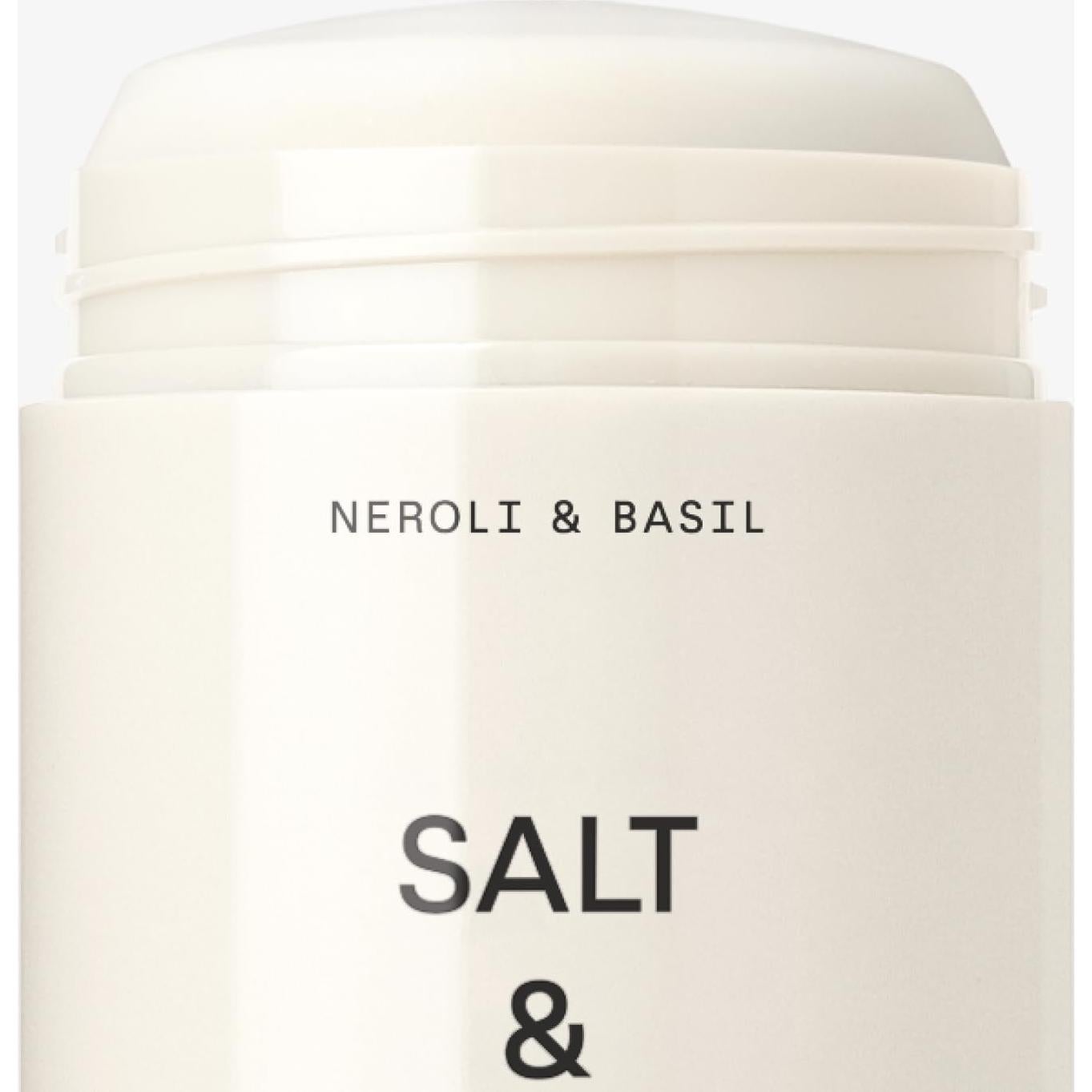 Desodorante Natural SALT & STONE 73.9g Unisex Neroli y Albahaca
