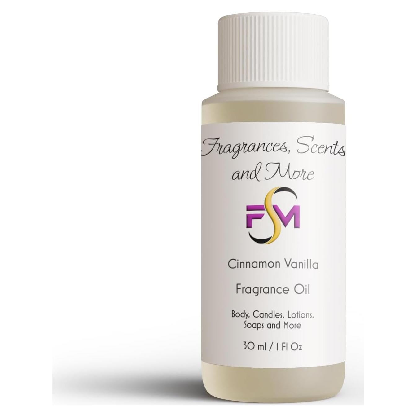 Aceite de Fragancia Canela y Vainilla J & TC 30ml