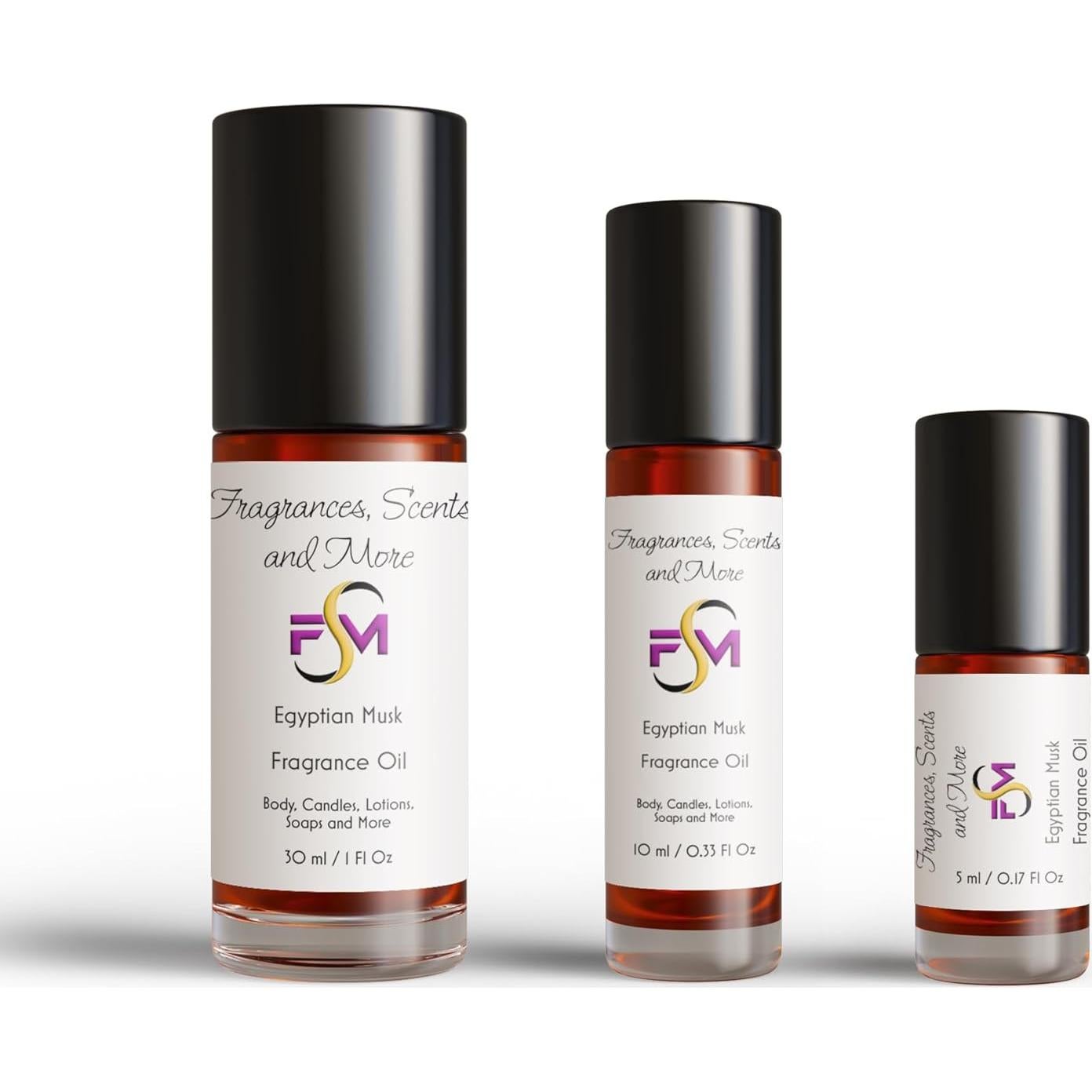 Aceite de Fragancia Almizcle Egipcio J & TC - 10ml Roll On