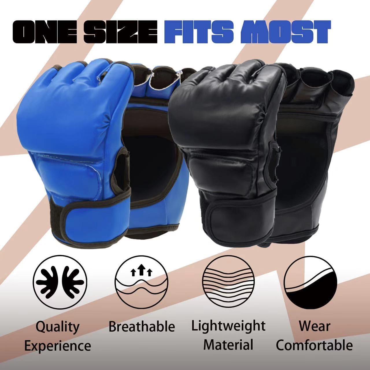 Guantes de Boxeo Cyiwniao 2 Pares Kickboxing Unisex Entrenamiento