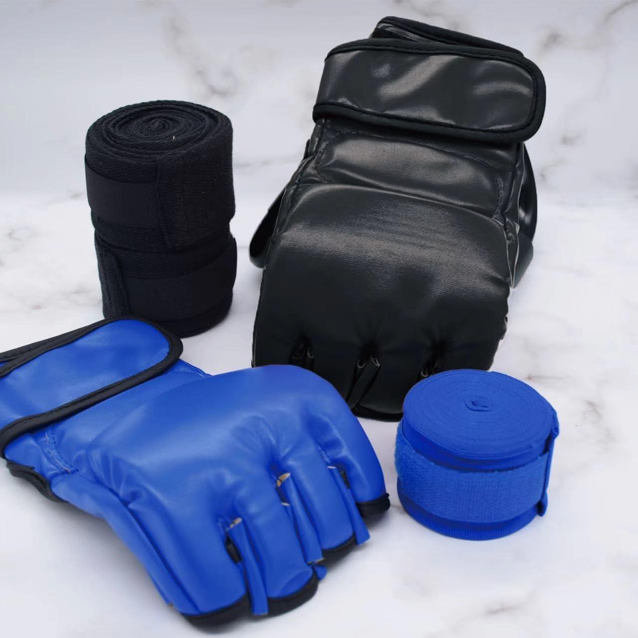 Guantes de Boxeo Cyiwniao 2 Pares Kickboxing Unisex Entrenamiento
