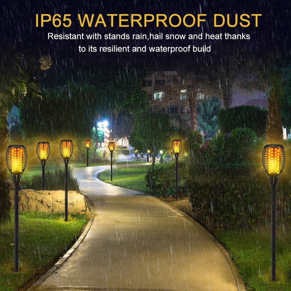 Aityvert Luces Solares 4 Paquete 109 cm Antorchas LED