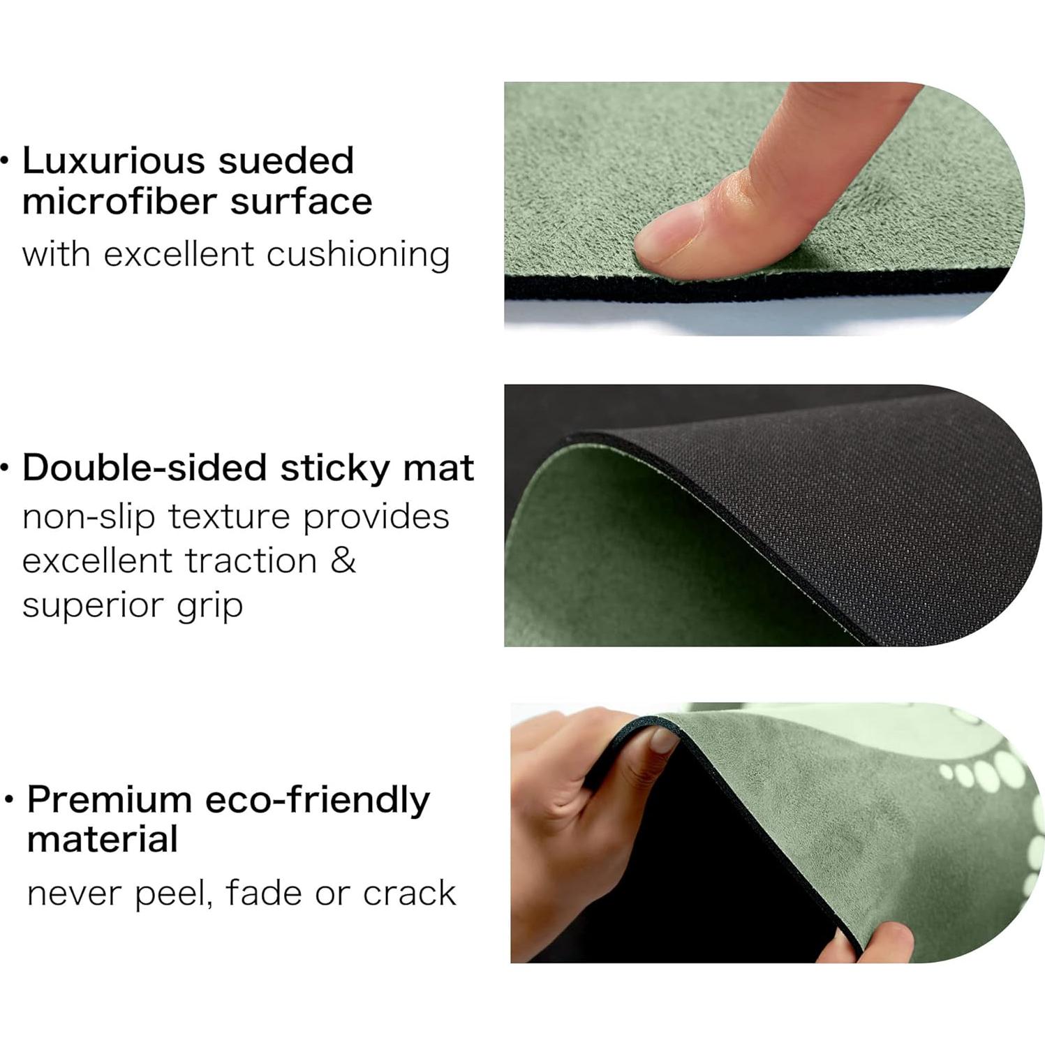 Esterilla de Yoga Redonda Knsbk 140cm Antideslizante 3.5mm