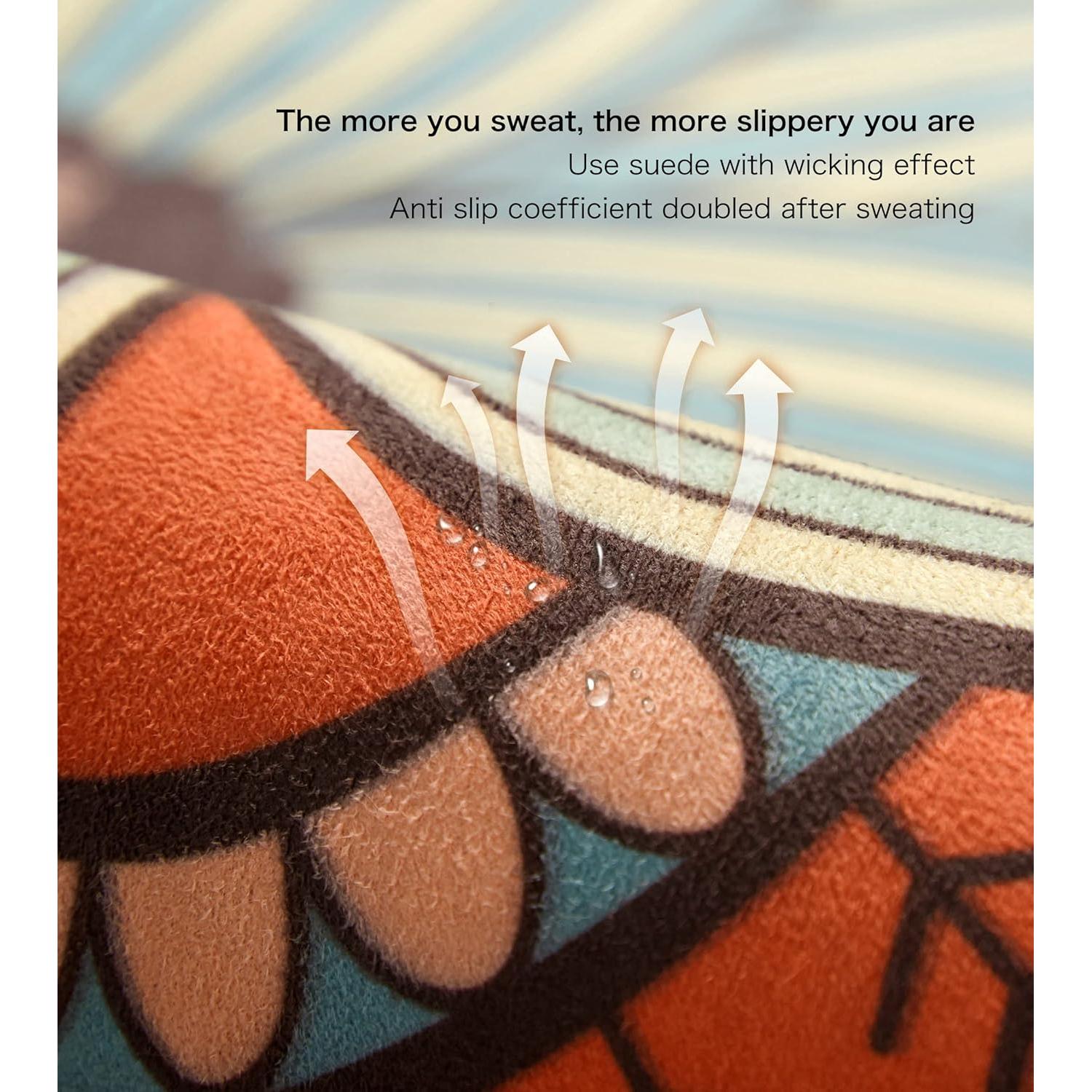 Esterilla de Yoga Redonda Knsbk 140cm Antideslizante 3.5mm