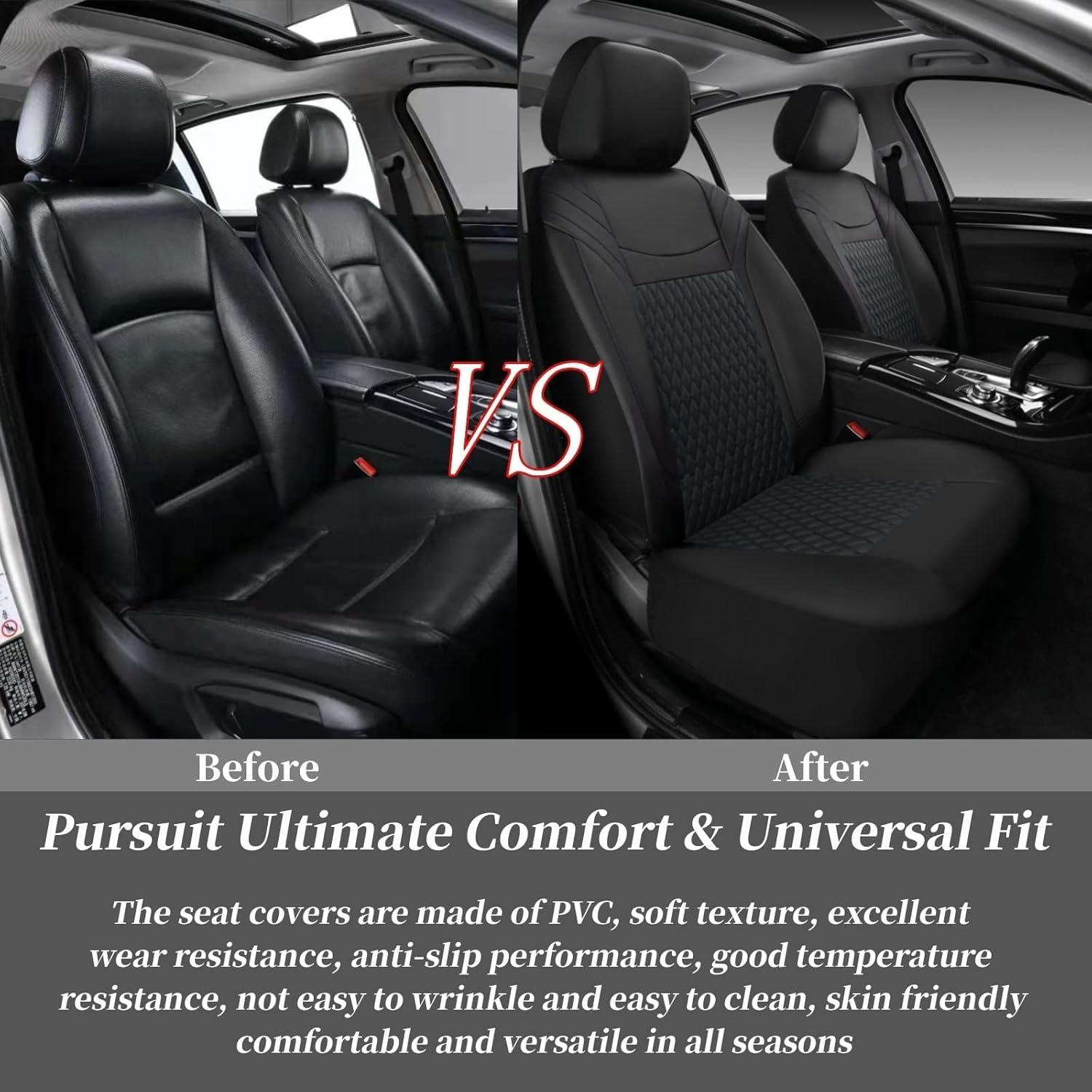 Cubiertas de Asiento Coverado DJCP01 PVC Ajuste Universal