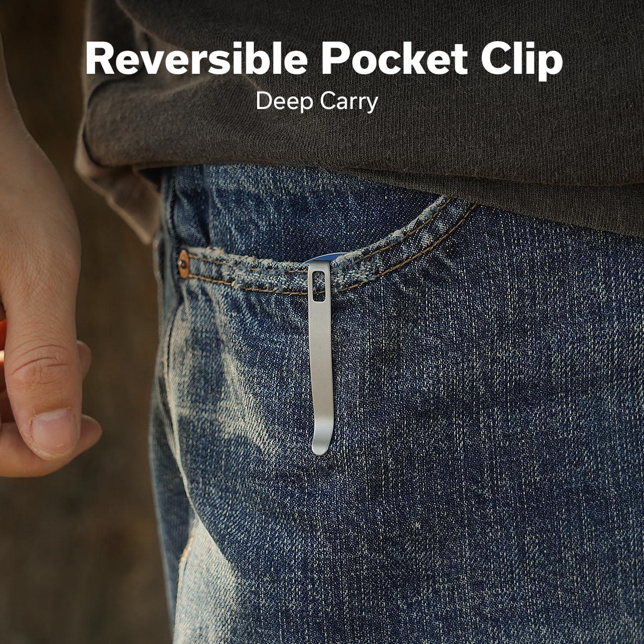 Cuchillo Plegable CIVIVI Placoid 14C28N Mango G10 Azul 9.32 cm