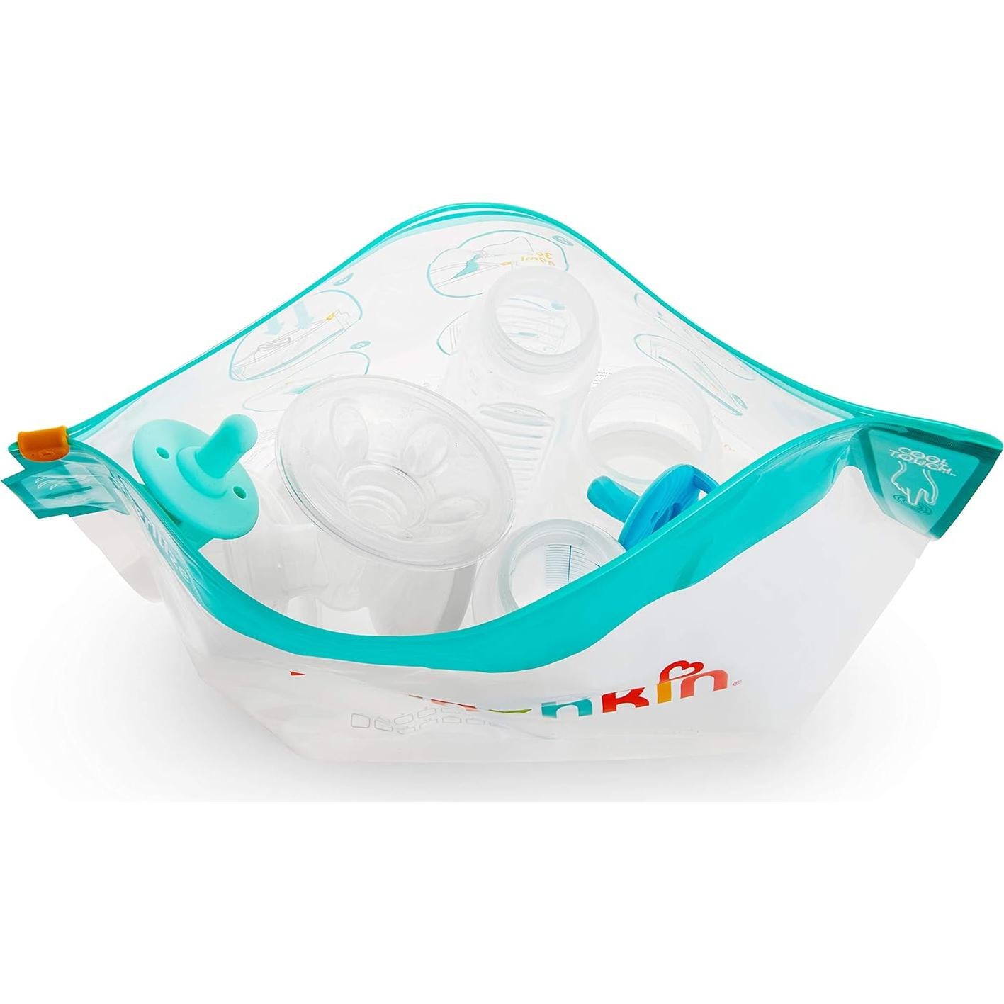 Paquete de 6 bolsas esterilizadoras Munchkin + 72 toallitas Arm & Hammer