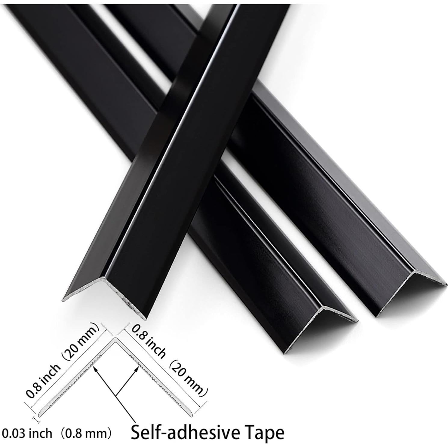 Guardas de Esquina L Trimold de Aluminio Autoadhesivas 90cm