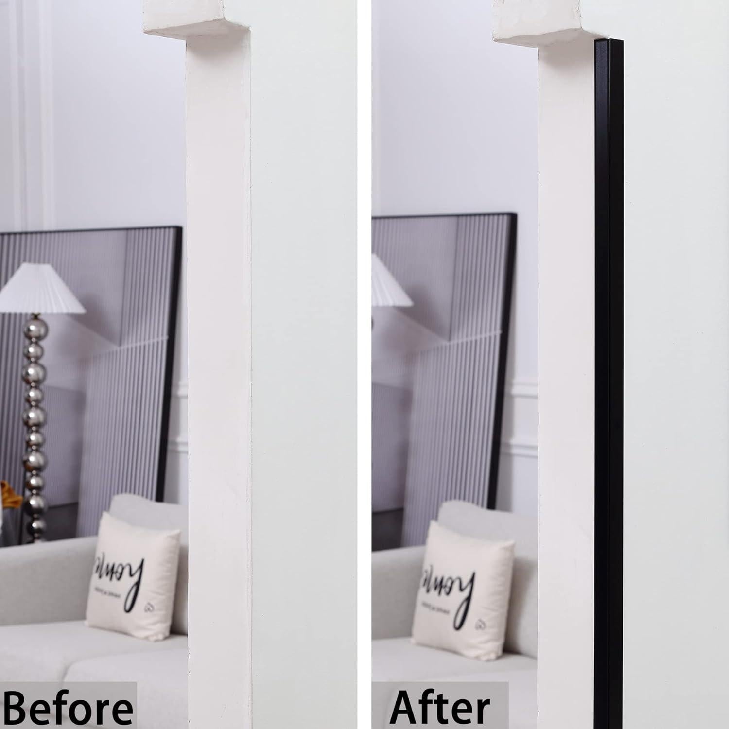 Guardas de Esquina L Trimold de Aluminio Autoadhesivas 90cm