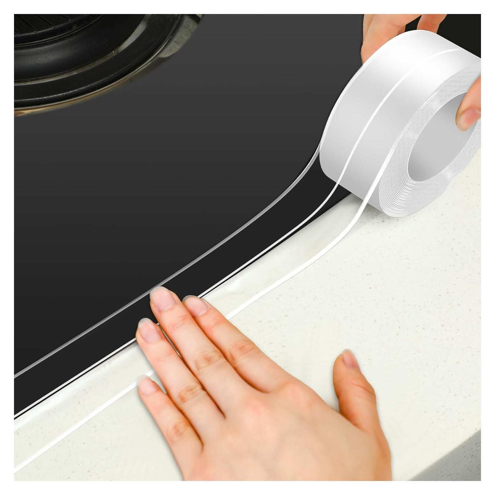 Cinta de Sellado Transparente Frienda 3.2m x 3.8cm PVC Impermeable