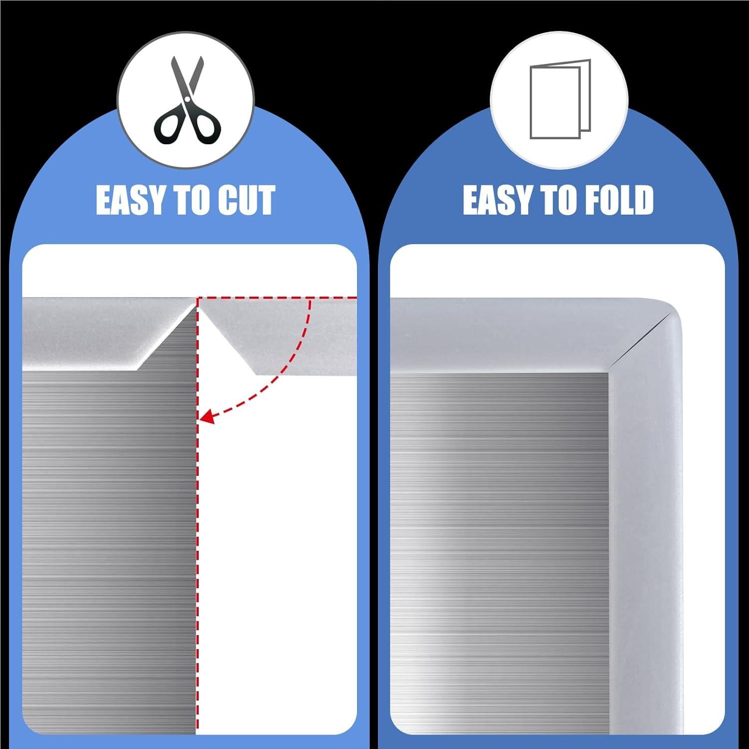 Protectores de Bordes de Gabinete YANRUIPRO 10 Pies Goma Flexible
