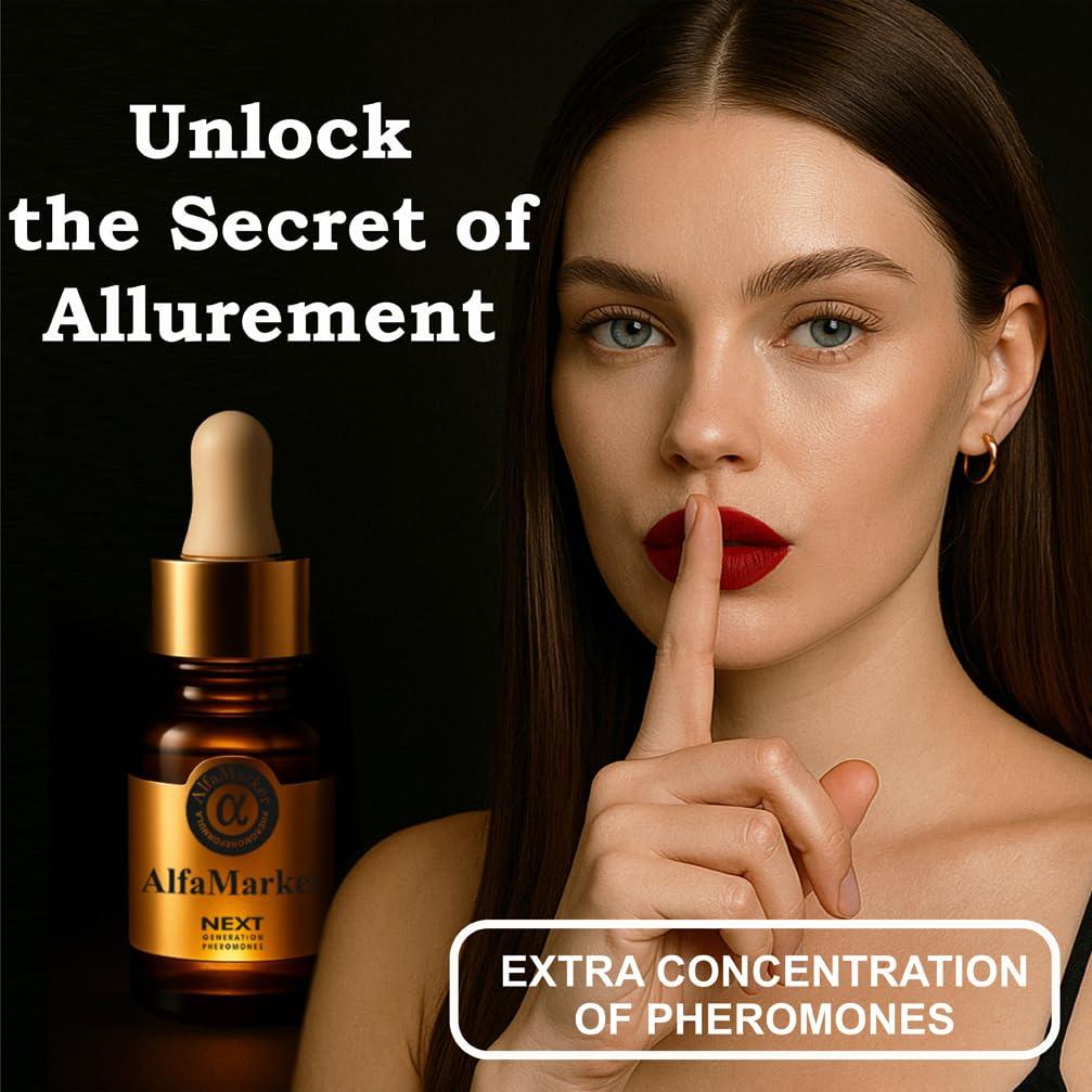 Aceite de Perfume para Mujer AlfaMarker 5ml con Feromonas