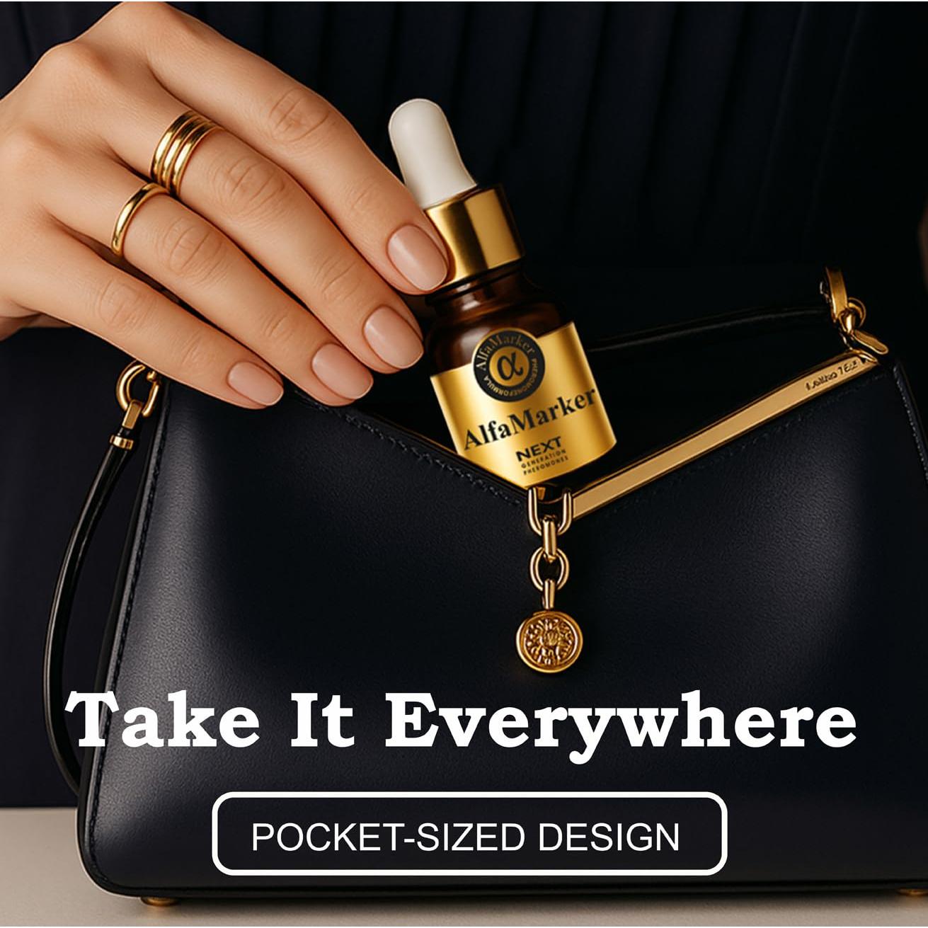 Aceite de Perfume para Mujer AlfaMarker 5ml con Feromonas