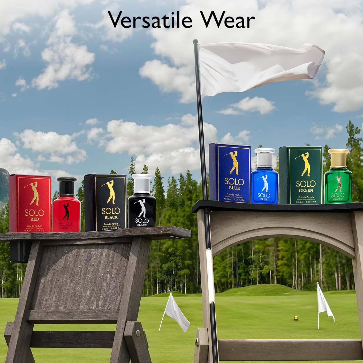 Set de Fragancias Mini NovoGlow Solo para Hombres - 4 Piezas 30ml