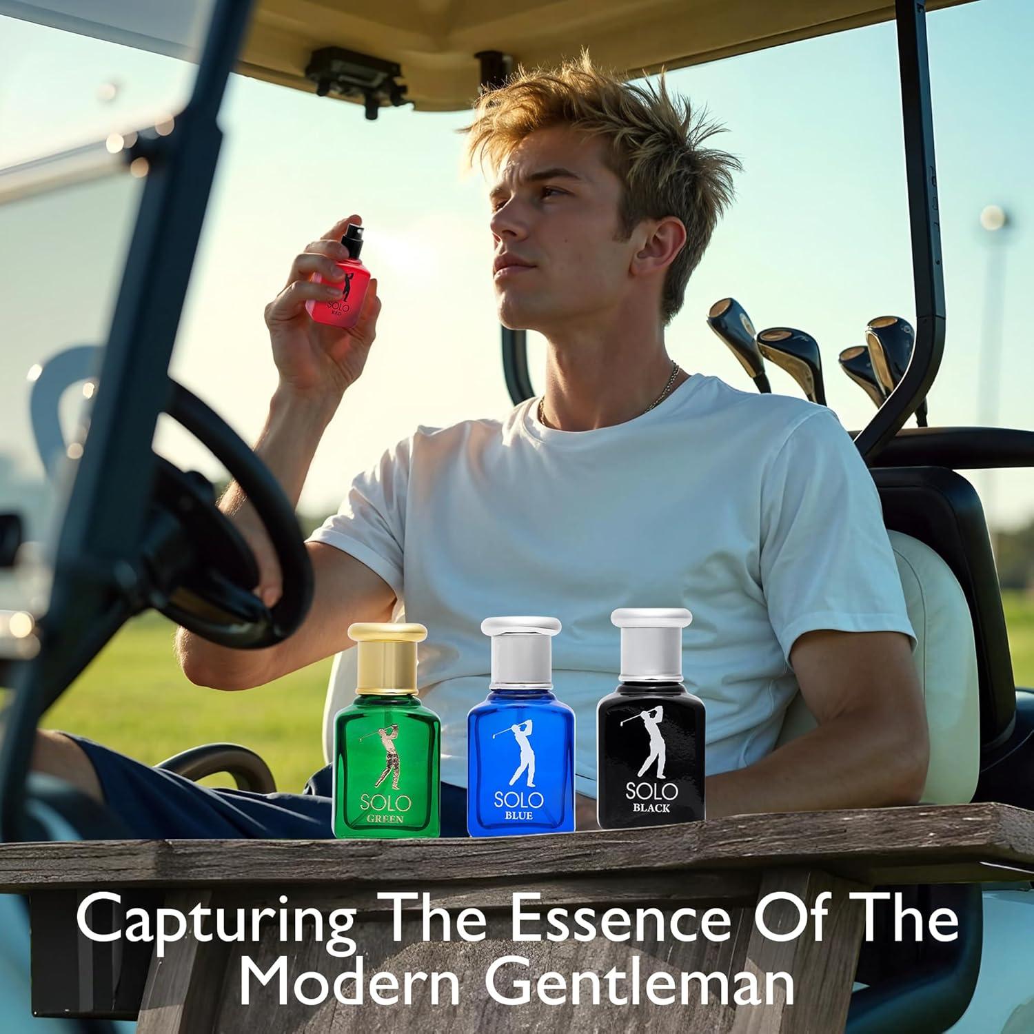 Set de Fragancias Mini NovoGlow Solo para Hombres - 4 Piezas 30ml