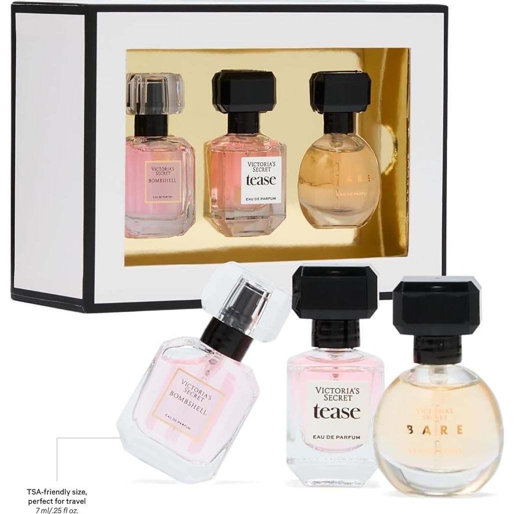 Conjunto de Regalo Mini Eau de Parfum Victoria's Secret 3 Piezas