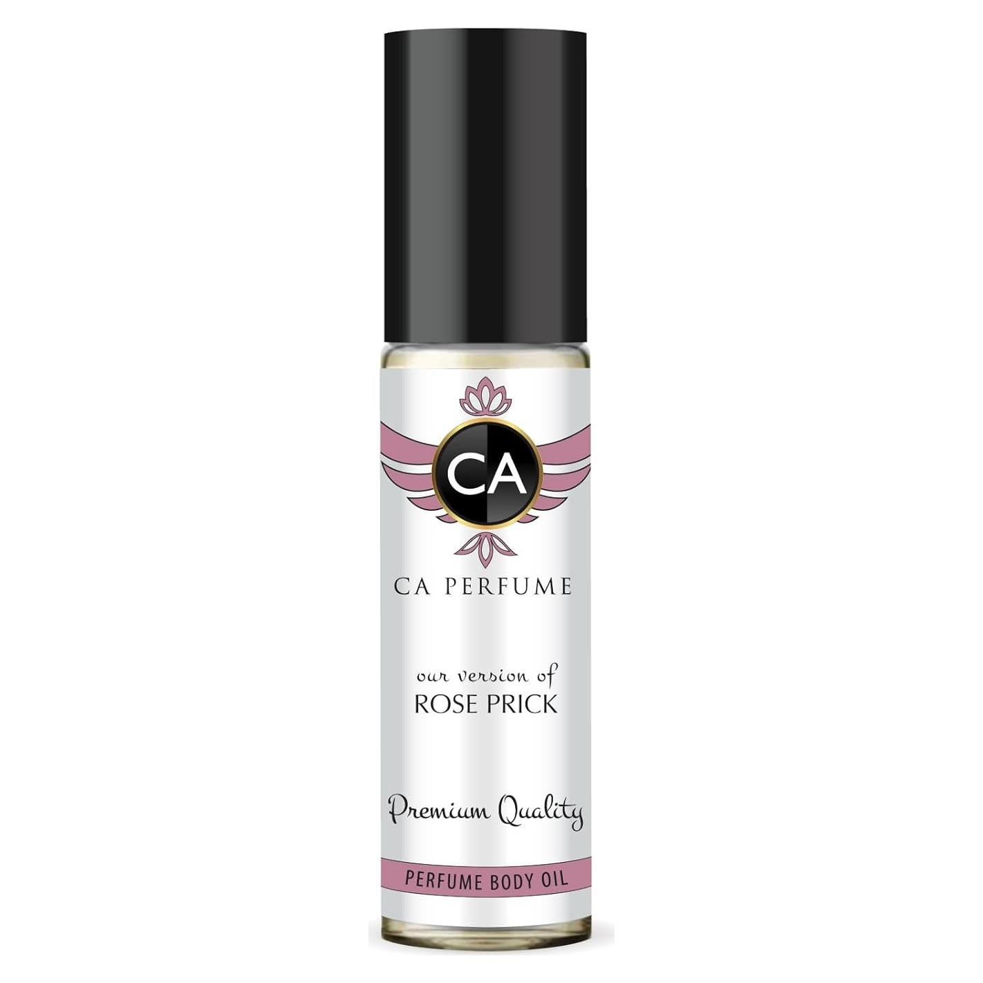 CA Perfume Impression of Rose Prick For Women & Men Replica Fragrance Dupes Attar Roll-On 0.3 Fl Oz/10ml