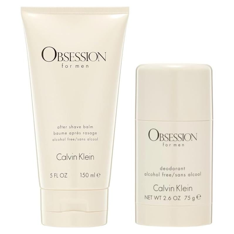 Paquete Calvin Klein OBSESSION Hombre: Bálsamo y Desodorante