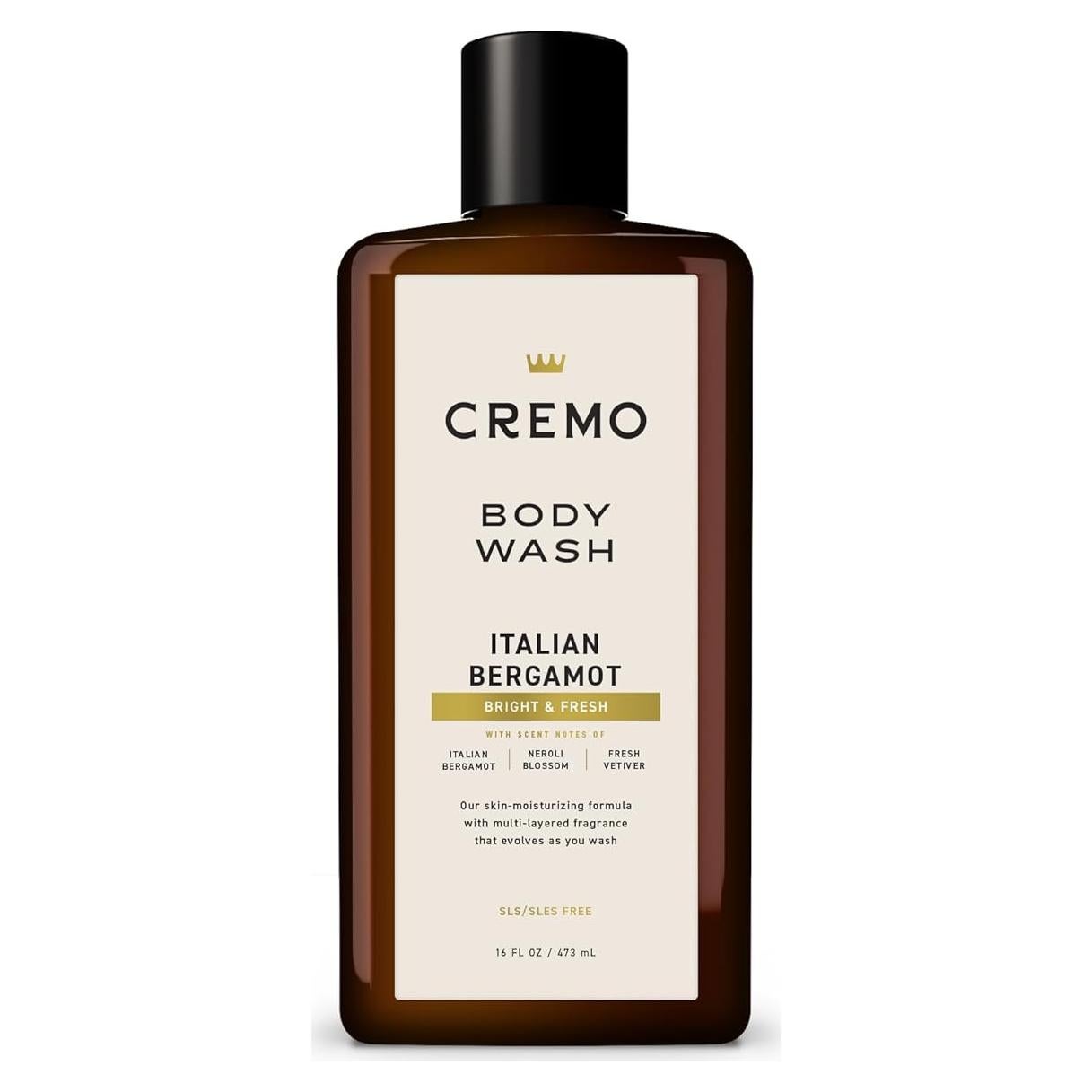 Gel de Ducha para Hombres Cremo 473 ml Bergamota Italiana