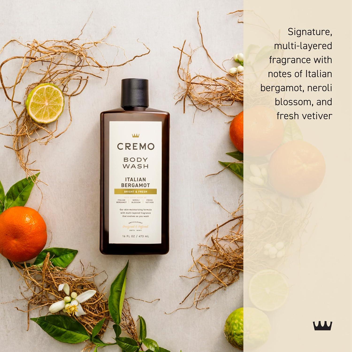 Gel de Ducha para Hombres Cremo 473 ml Bergamota Italiana