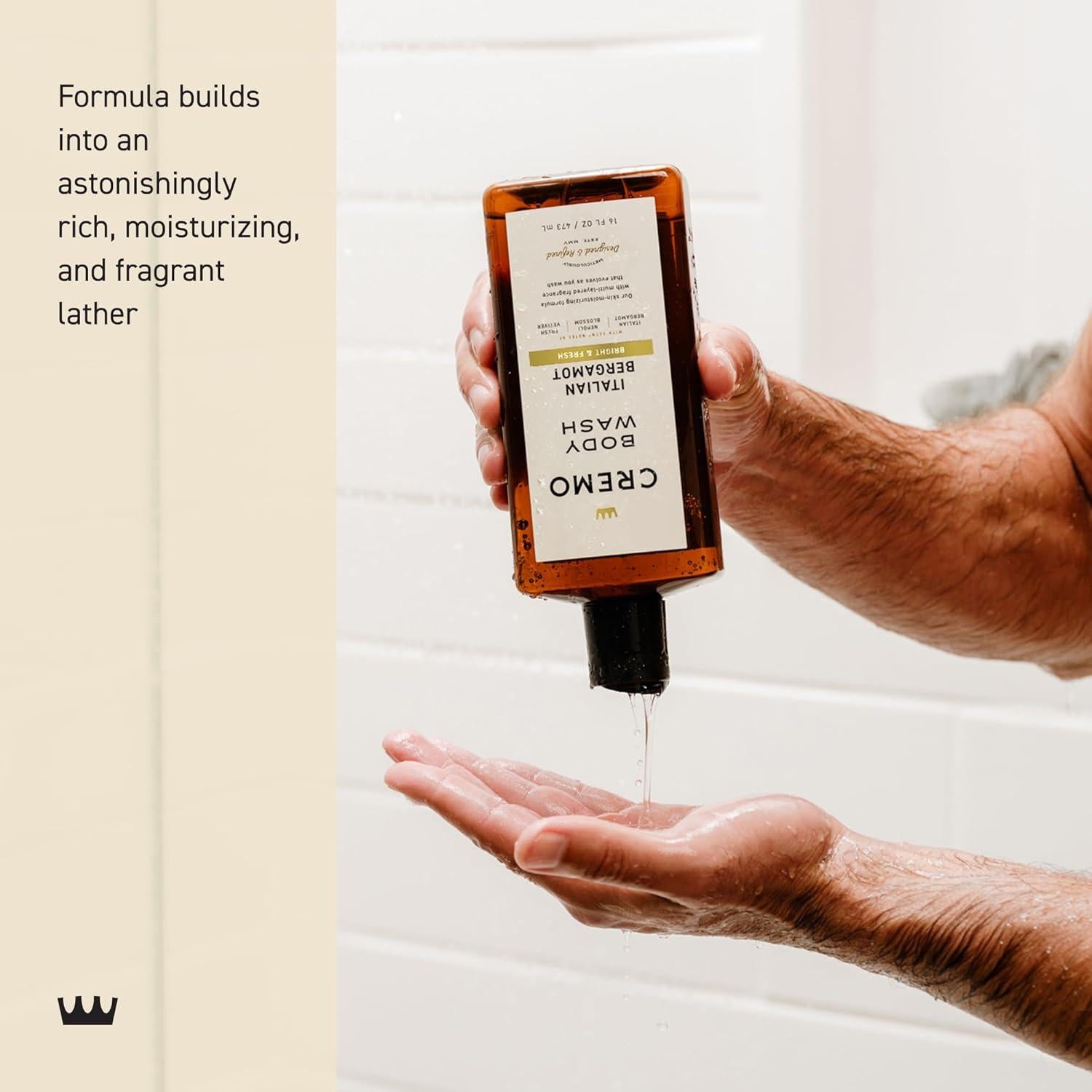 Gel de Ducha para Hombres Cremo 473 ml Bergamota Italiana