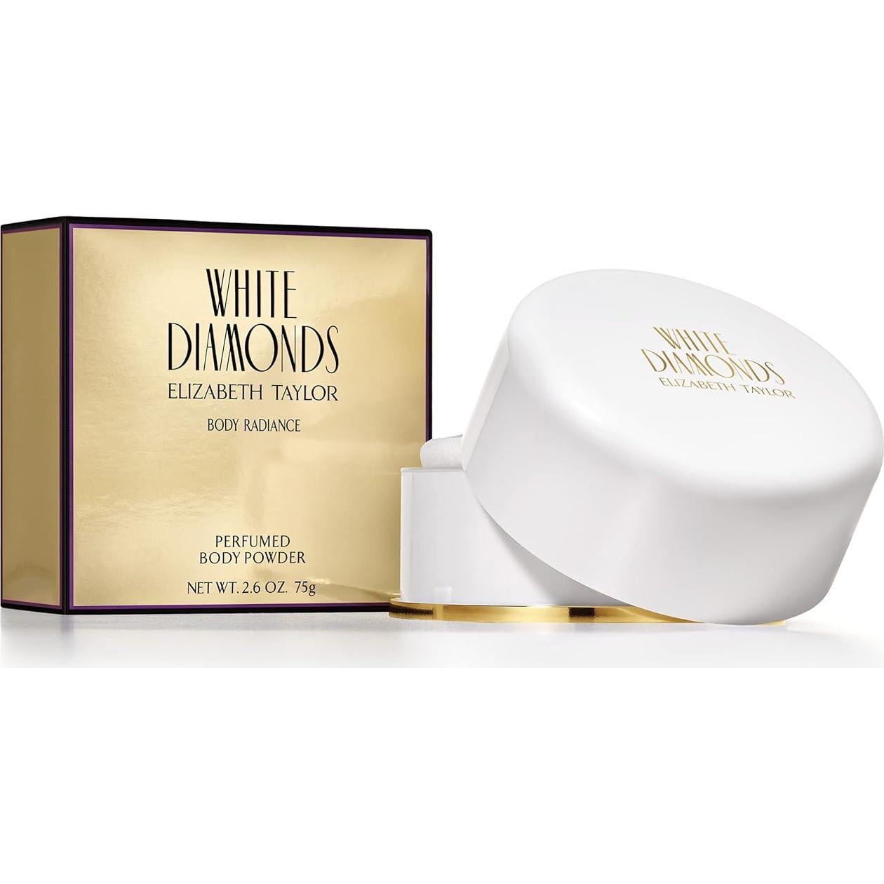 Polvo Corporal Elizabeth Taylor Diamantes Blancos 73.93 g