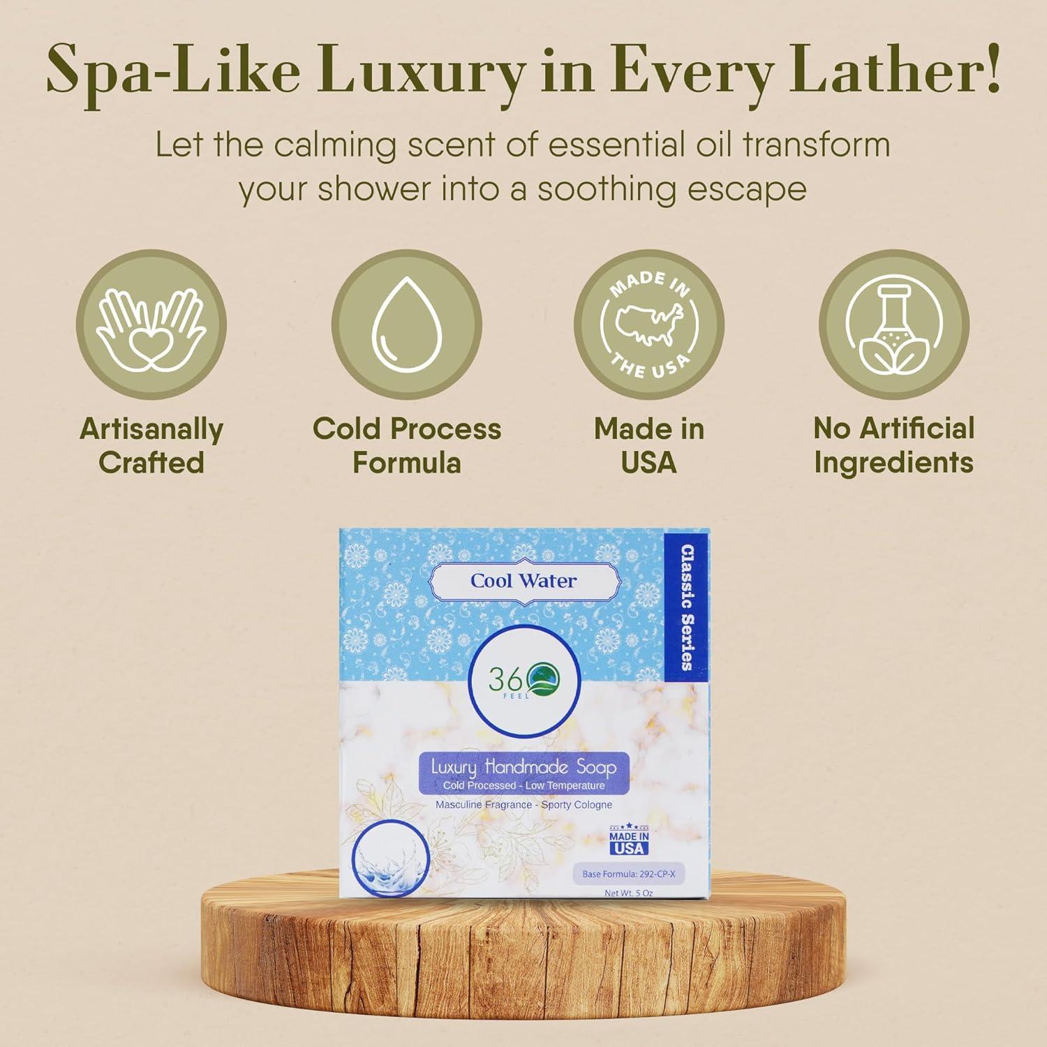 Jabón Natural de Agua Fresca 142g - Falls River Soap