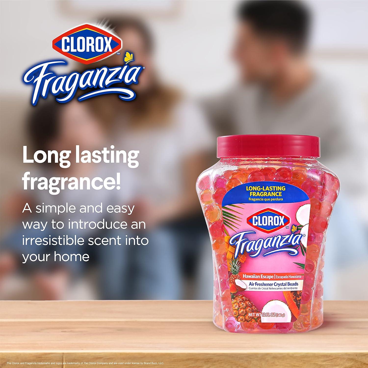 Perlas Ambientadoras Clorox Fraganzia Escape Hawaiana 340g