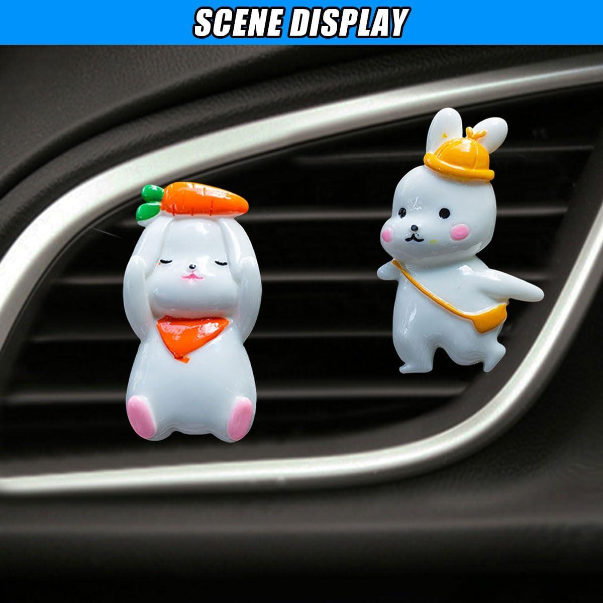 Clip de Ventilación de Aire DUSCOKE Conejo Bonito 2 Pcs