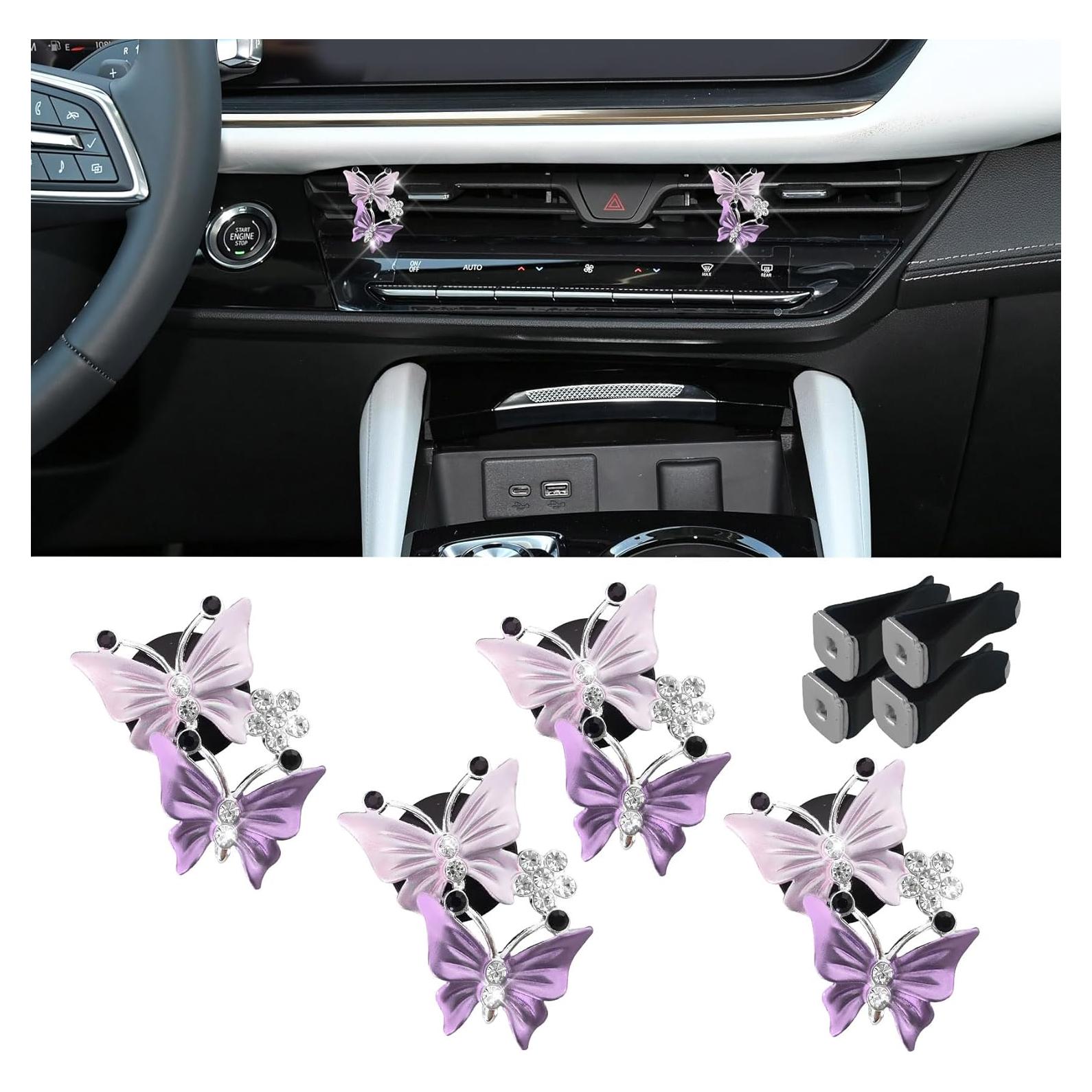 4 Ambientadores de Aire para Auto QZTYTY Clip Ventilación