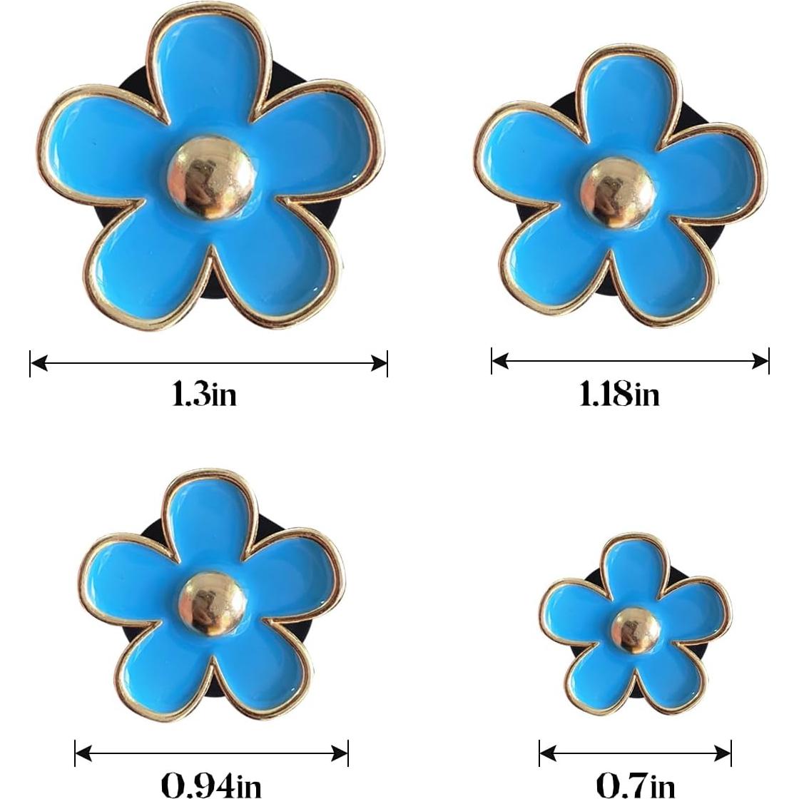 Clip de Ventilación de Aire Margarita Osilly 8 Piezas Azul
