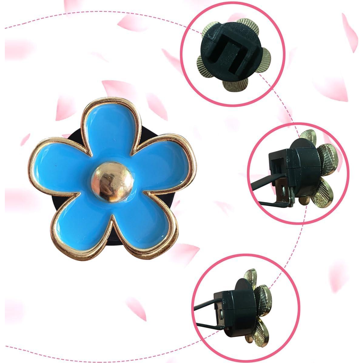 Clip de Ventilación de Aire Margarita Osilly 8 Piezas Azul