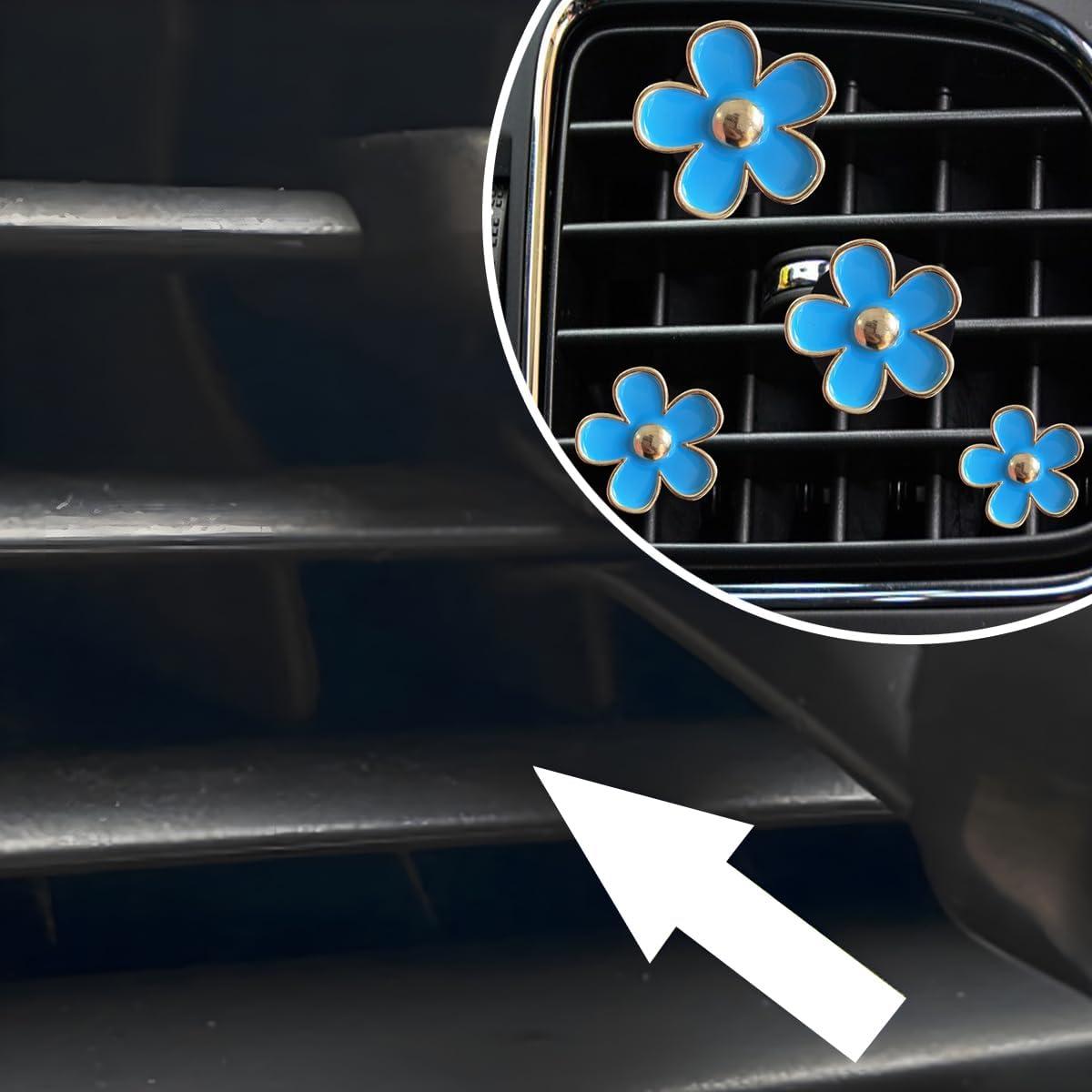 Clip de Ventilación de Aire Margarita Osilly 8 Piezas Azul