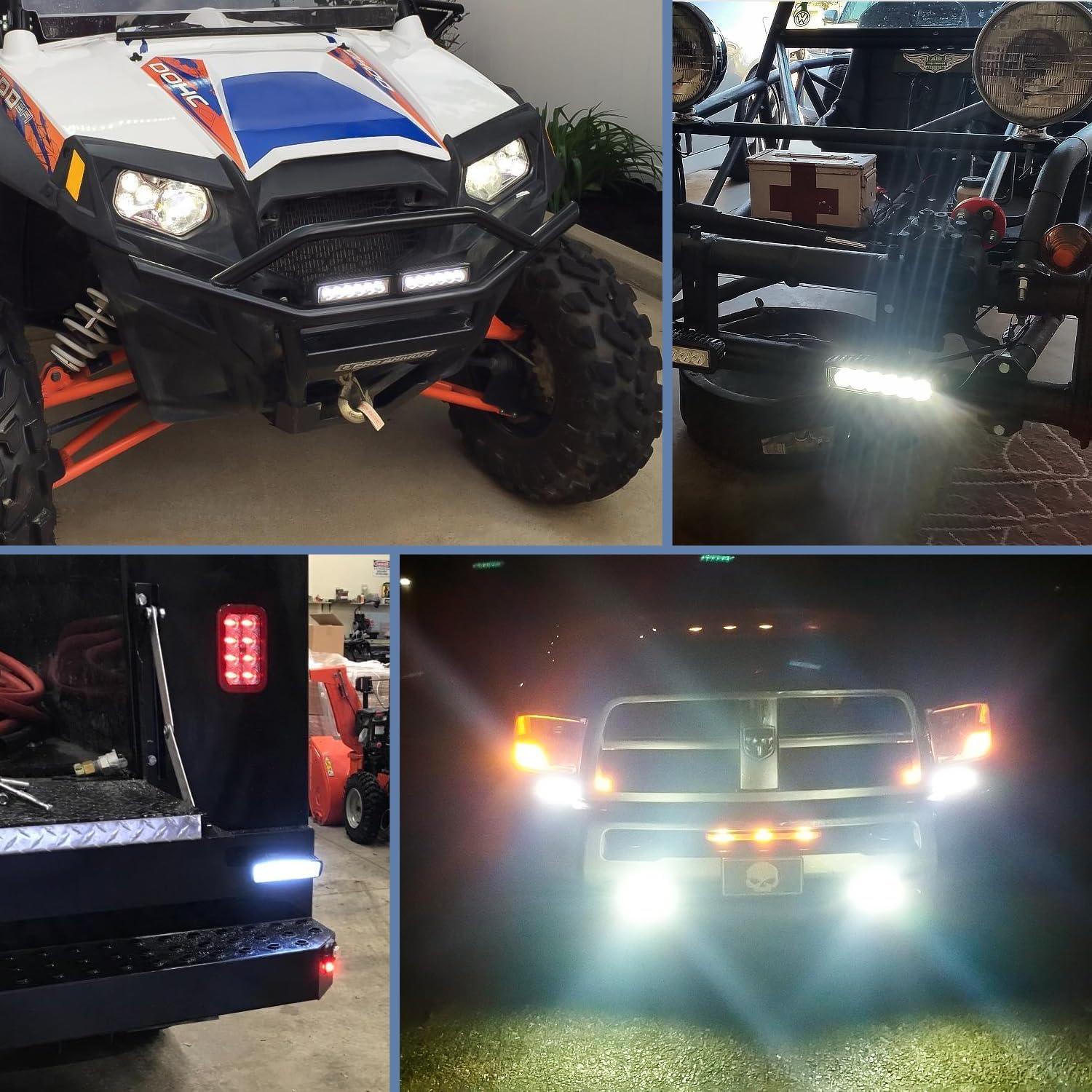 Luces de Niebla LED Nilight 18W 2PCS Impermeables 15019S-B