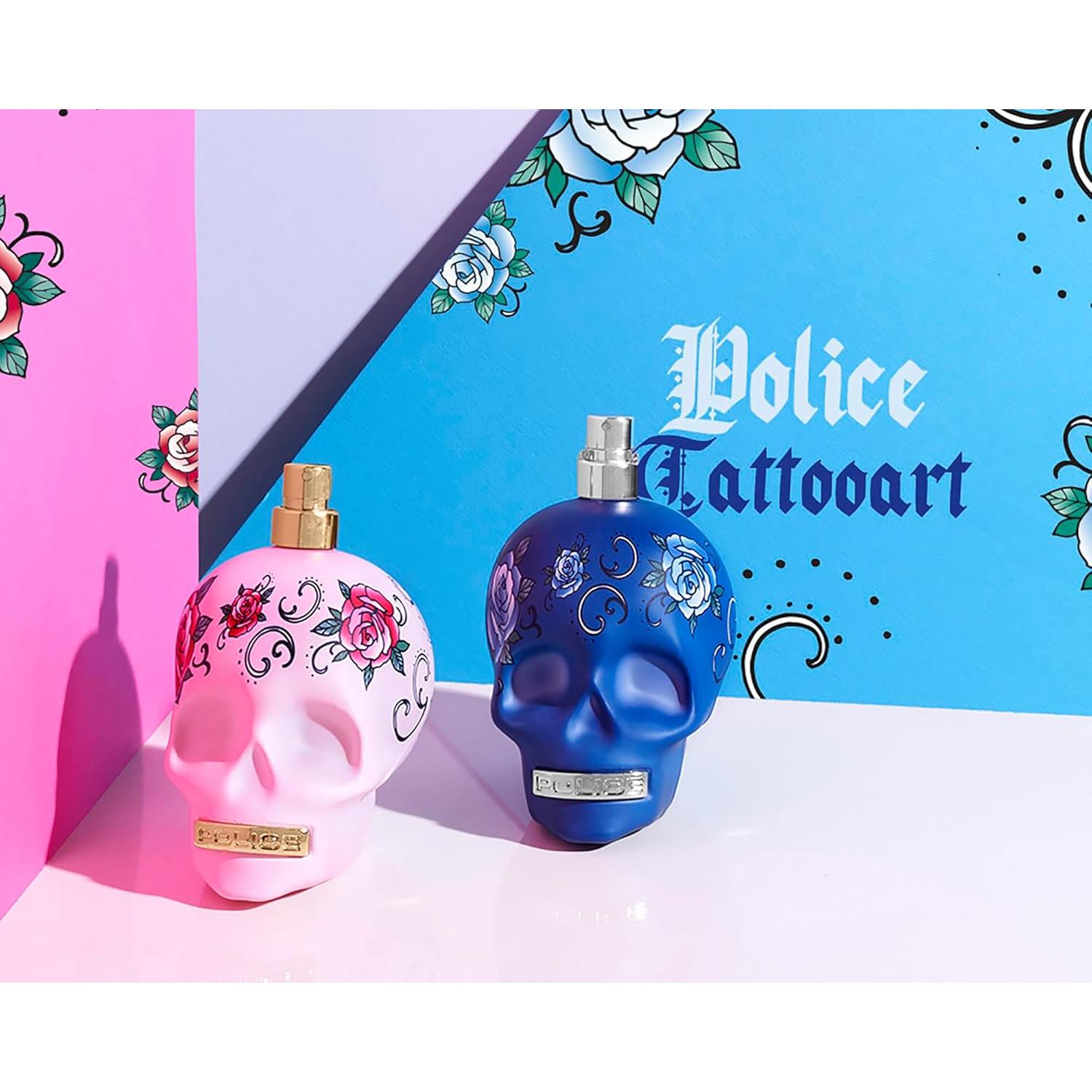 Fragancia Floral Frutal Gourmand Police To Be Tattooart 118.3 ml