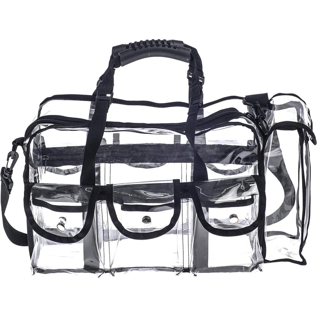 Organizador de Maquillaje PVC Transparente Jula Vance 40x25x17cm