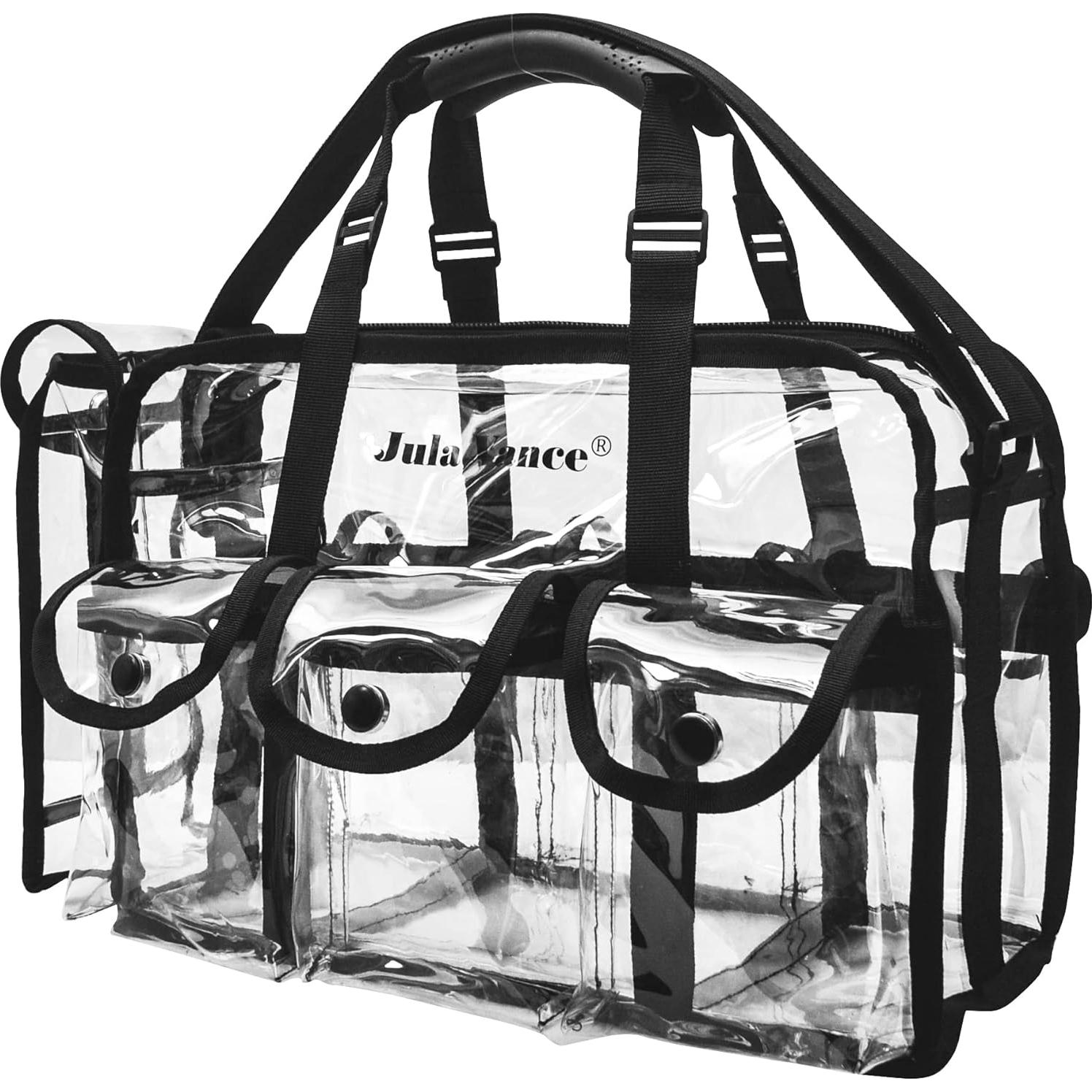 Organizador de Maquillaje PVC Transparente Jula Vance 40x25x17cm