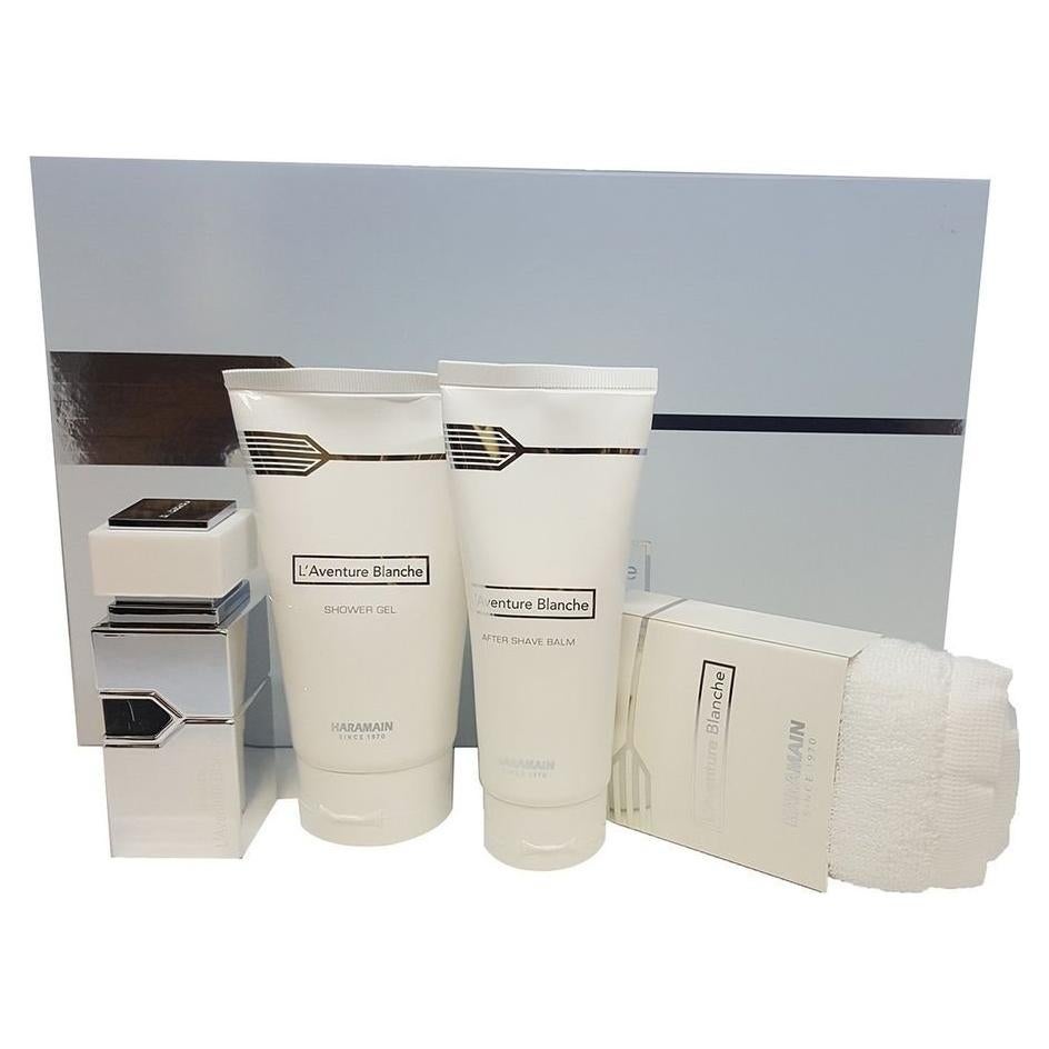 Set de Fragancia Al Haramain L'aventure Blanche 3 Piezas