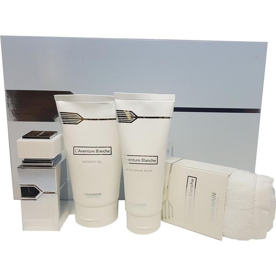 Set de Fragancia Al Haramain L'aventure Blanche 3 Piezas