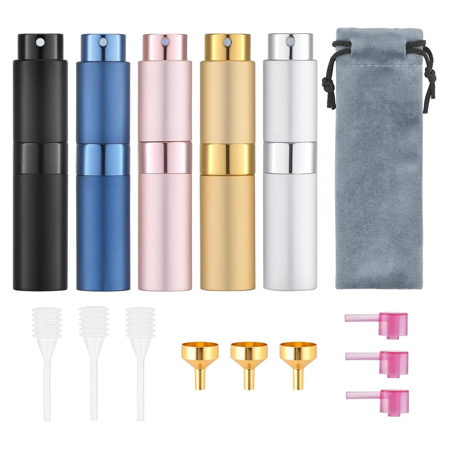 Atomizador de Perfume Rellenable Tekson 8ml - 5 Colores