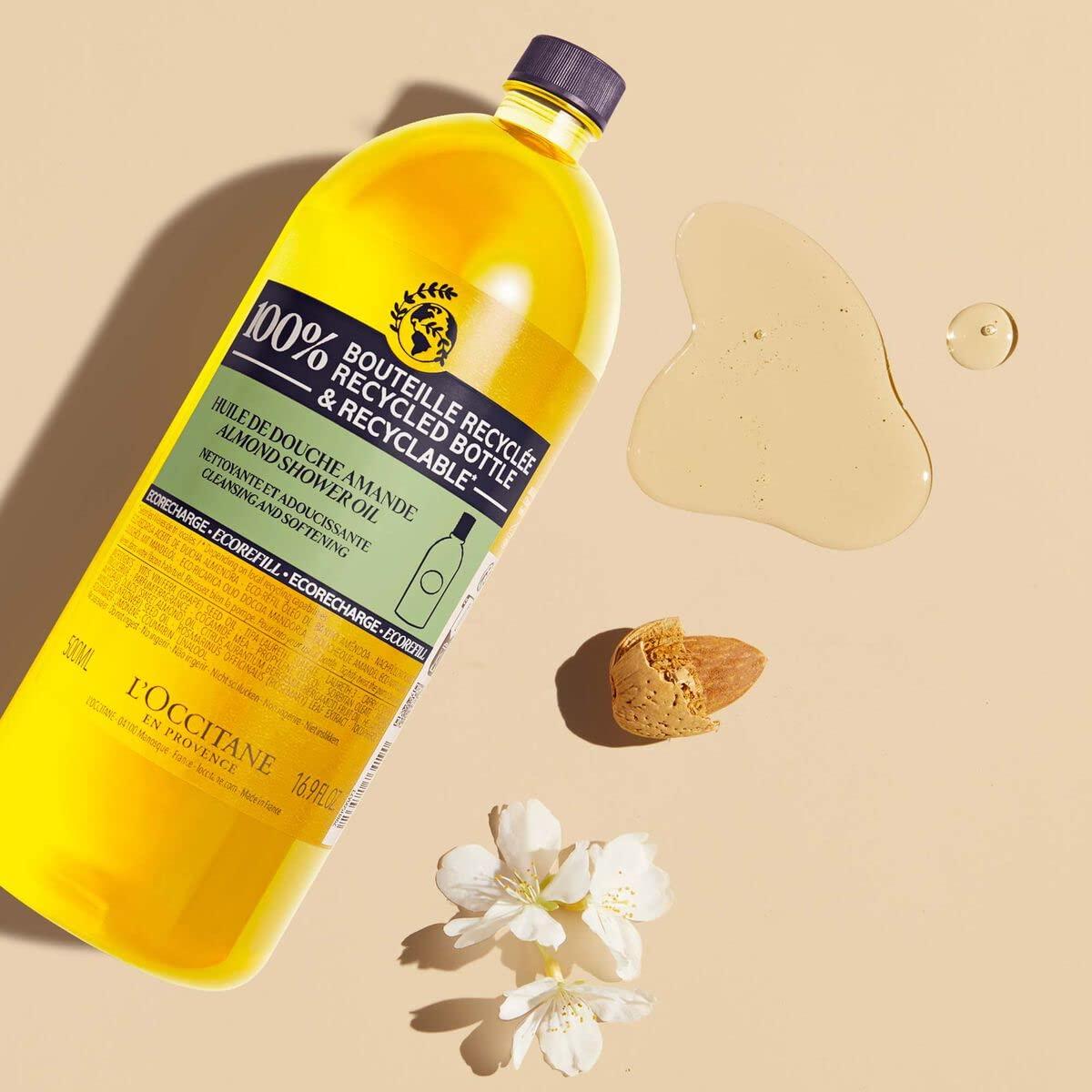 Aceite de Ducha L'Occitane Almendra 500 ml Suavizante