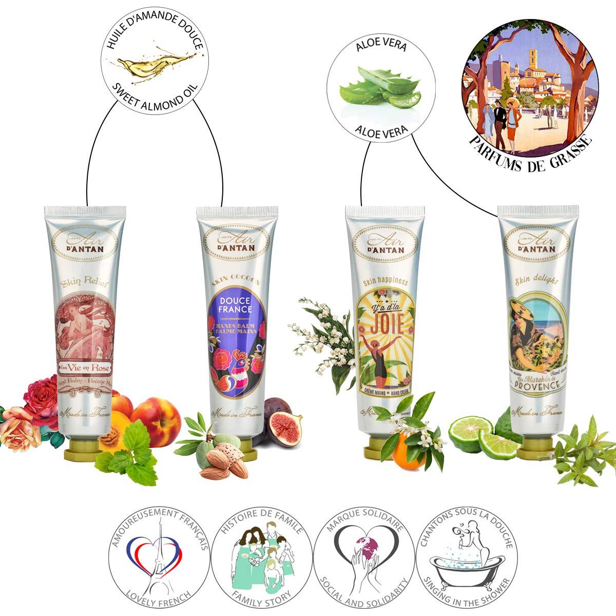 Set de Crema para Manos Un Air d'Antan 4 Aromas 106ml