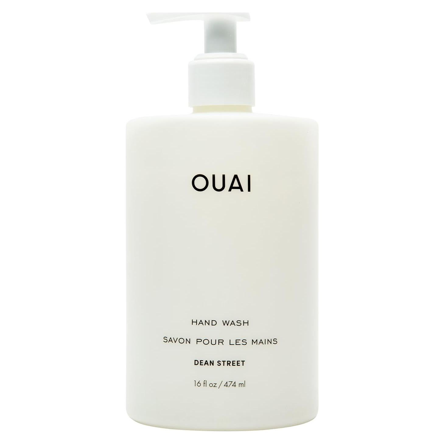 Jabón de Manos OUAI 473 ml - Exfoliante con Jojoba y Aguacate