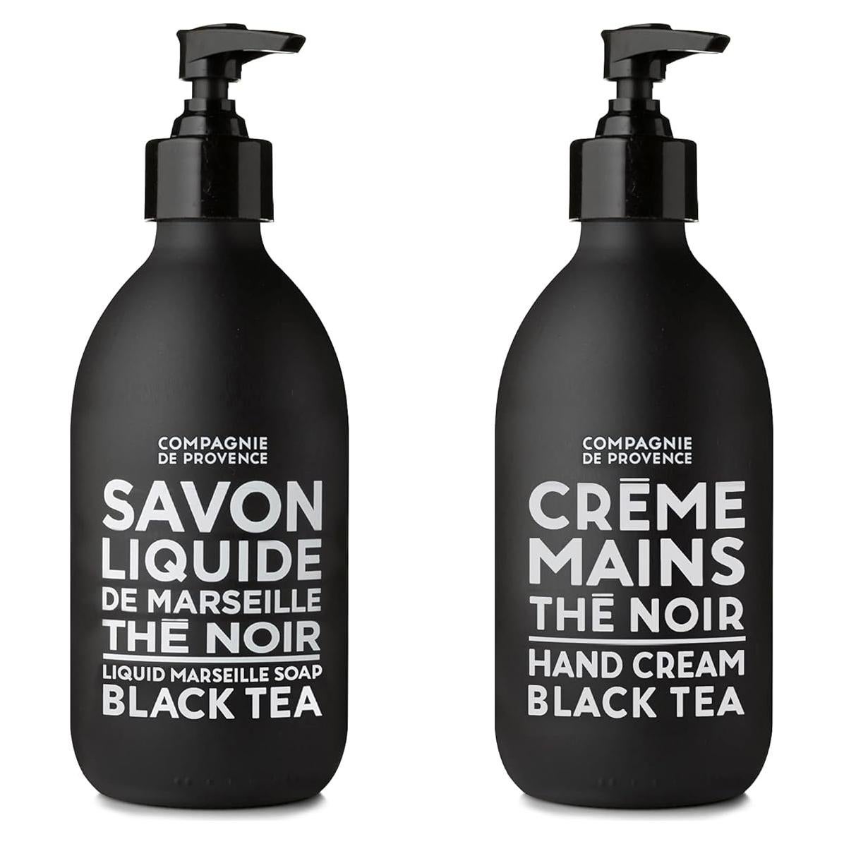 Jabón Líquido y Crema de Manos Compagnie de Provence Té Negro 295ml