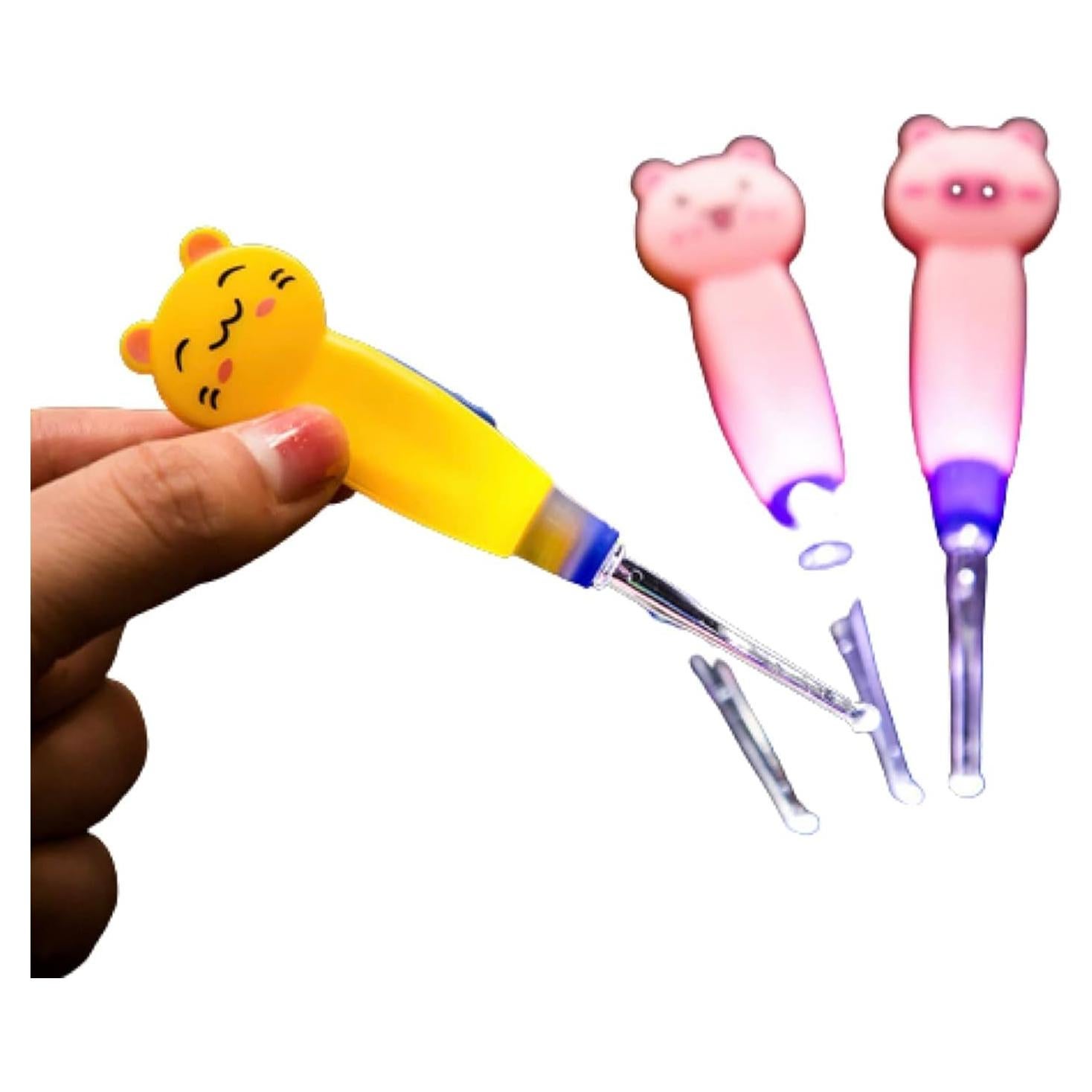 Limpiador de Oídos LED ZGLUZP para Adultos y Niños